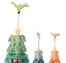 Árbol navideño interactivo Gatos