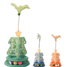 Árbol navideño interactivo Gatos