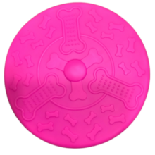 Frisbee Juguete Perro Goma Flexible Y Resistente
