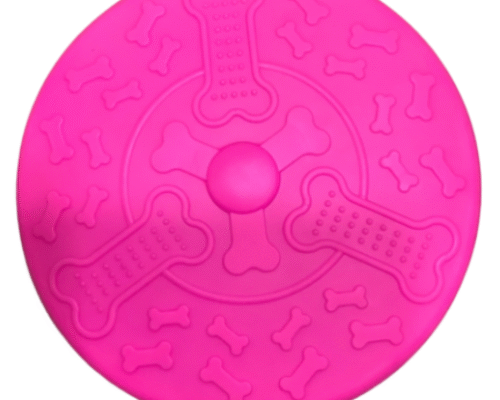 Frisbee Juguete Perro Goma Flexible Y Resistente