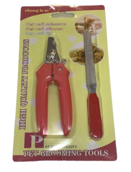 Corta Uñas Con Lima Grande Para Perros Y Gatos